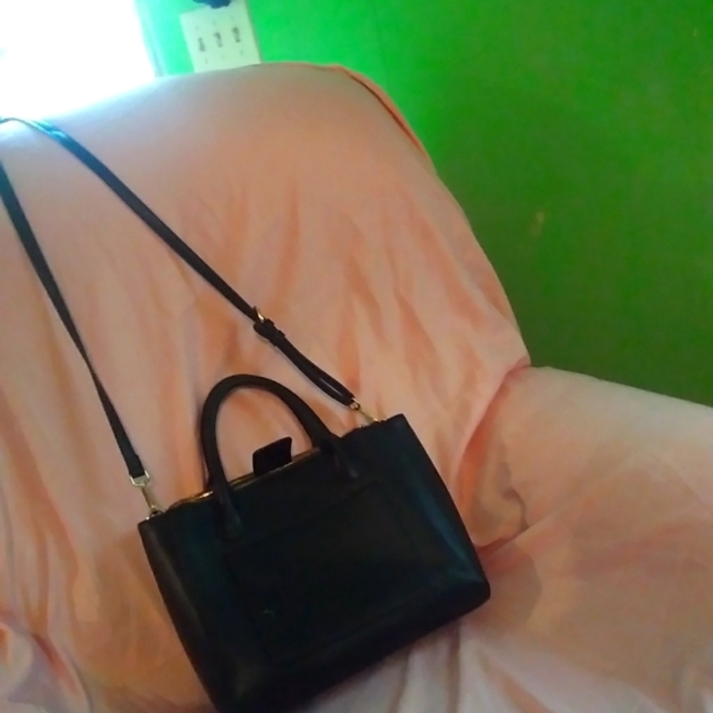 Little black purse #black crossbody purse